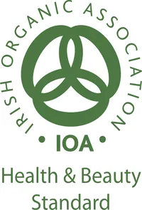 Irish Organic Association (IOA) certification logo - Emerald Beauty certified organic products